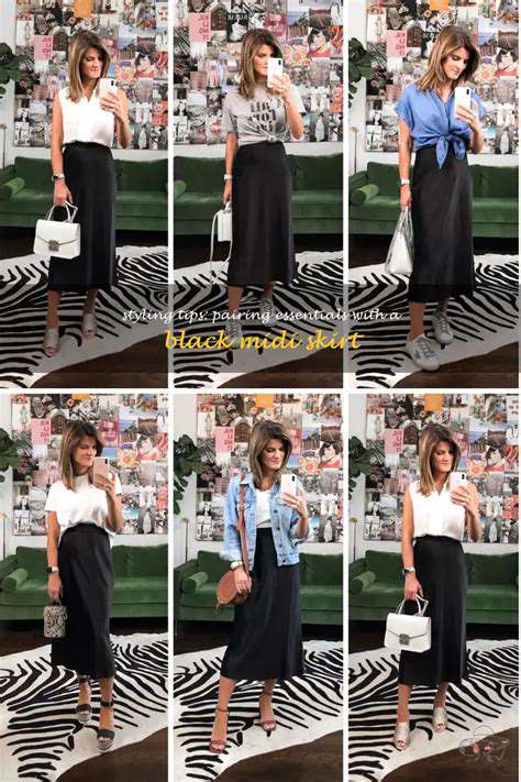 PairingMidiSkirtswithTops:ASymphonyofStyle