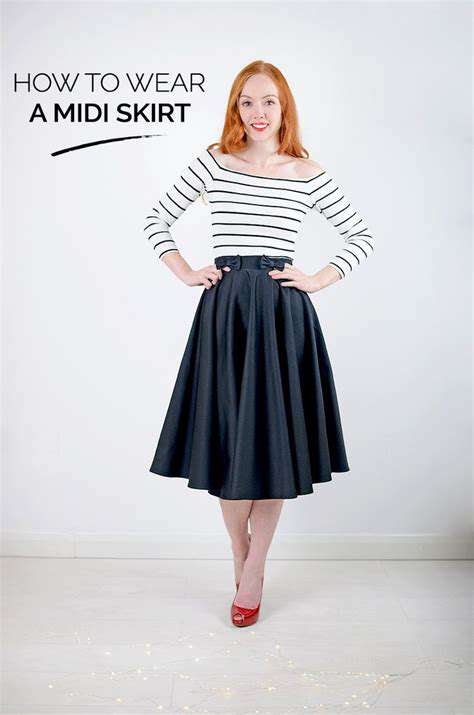 How to Style a Midi Skirt